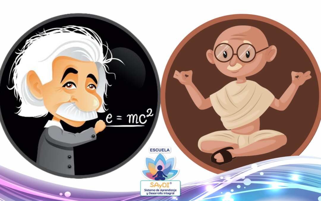 ¿Te gustaría que tu hijo fuera como Einstein o como Gandhi?